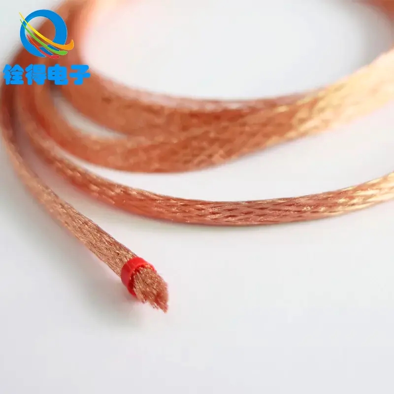 Ποιος είναι ο ρόλος του Bare Copper Braided Wire σε ηλεκτρονικές συνδέσεις εξαρτημάτων;